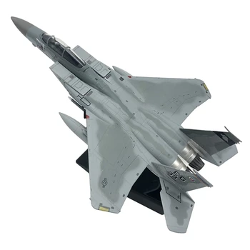 1/100 Ölçekli Diecast Uçaklar F15 Kartal Amerikan Donanma Uçaklar Modeli Koleksiyonu Hediye Ev Oturma Odası Dekor