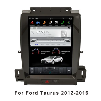 Android 9.0 Tesla Tarzı Ekran Araba GPS Navigasyon Ford Taurus 2012-2016 İçin Radyo Stereo Multimedya Oynatıcı ile Bluetooth WiFi