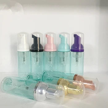 20 adet 60ml Plastik Köpük pompa şişesi Boş Yüz Lashes Temizleyici Kozmetik Şişe Sabunluk köpük şişesi