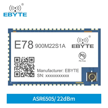 ASR6505 LoRa Kablosuz Modülü SoC MCU STM8L152 868MHz 915MHz E78-900M22S1A 22dBm 5.5 km Düşük Güç Tüketimi Kablosuz Alıcı
