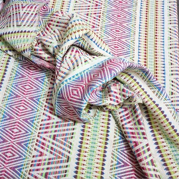 NF - 10 100 * 148 cm Yeni Sonbahar Eğlence Pamuklu Elbise Pantolon Etek polyester jakar Kumaş Moda Giyim Kumaş Ev İçin