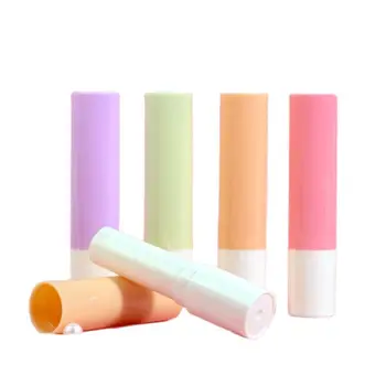 50/100 adet Boş ruj tüpü s Plastik Dudak krem tüpü Ruj Chapstick Konteyner dudak parlatıcı şişesi El Sanatları DIY için