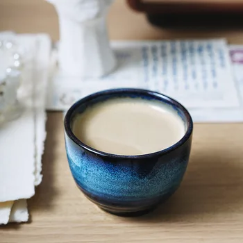 KINGLANG 170 ml Seramik çay bardağı Iyi El Duygu Japon Şarap kahve fincanı Toptan