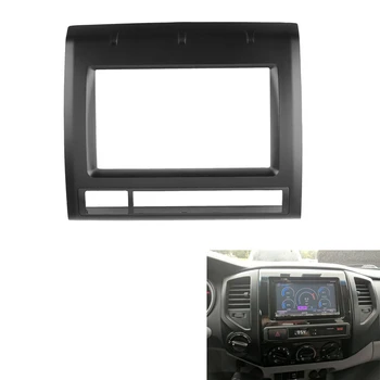 2Din Araba Radyo Fasya Toyota Tacoma 05-13 için DVD Stereo Çerçeve Plaka Adaptörü Montaj Dash Kurulum Çerçeve Trim Kiti