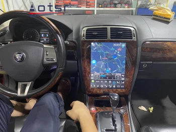 Android 10 64GB Jaguar XK İçin XKR 2007-2015 Araba GPS navigasyon Ana Ünite Multimedya Oynatıcı Radyo teyp Stereo Carplay DSP