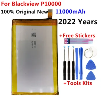 Yüksek kaliteli 100% orijinal pil Blackview P10000 Pro 11000mAh pil Piller + Araçları