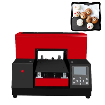 Bisküvi Cupcake Çerezler Görüntü Yenilebilir Yazıcı / Küçük Gıda baskı Makinesi