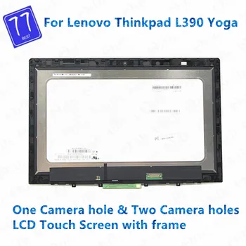 13.3 İnç FHD LP133WF4 SPA5 NV133FHM-N5A M133NWF4 R3 LCD Ekran Meclisi İçin Çerçeve İle Lenovo Thinkpad L380 L390 Yoga