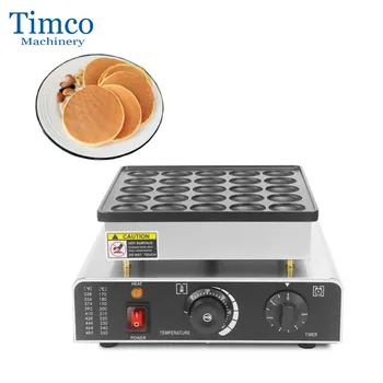 TIMCO Ticari Elektrikli Gözleme yapımcısı Poffertjes ızgara 25 Delik Gözleme waffle yapma makinesi Muffin Makinesi