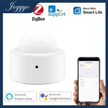 TUYA Zigbee İnsan Vücudu Sensörü Mini Kablosuz Akıllı PIR Hareket Sensörü Hırsız Güvenlik Acil Uyarı Dedektörü Akıllı Ev Hayatı