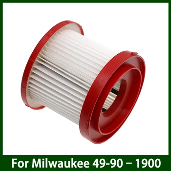 Islak / kuru Filtre Milwaukee 49-90-1900 İçin elektrikli süpürge Hepa yedek filtre Aksesuarları dayanıklı temizlik yıkanabilir parçaları
