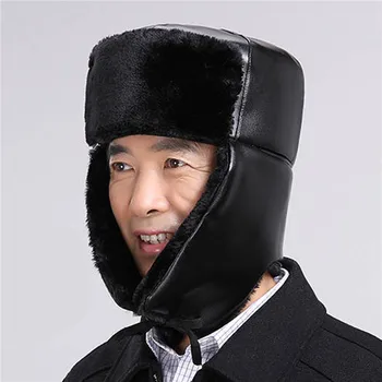 Moda Vahşi Kış Sıcak Şapka Rüzgar Geçirmez Su Geçirmez Erkekler Ve Kadınlar açık hava şapkası Kalın Earmuffs Sıcak Şapkalar