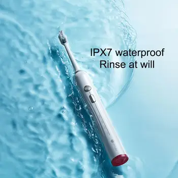DR * BEI GY3 Oral Fırçalar Ipx7 Su Geçirmez USB Powered Ultra ince Kıllar Ultrasonik Elektrikli Diş Fırçası Seyahat için