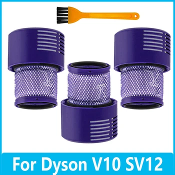 Dyson V10 SV12 Siklon Mutlak Hayvan Toplam Temiz Yıkanabilir HEPA Sonrası yedek filtre Elektrikli Süpürge Parçaları Aksesuarları
