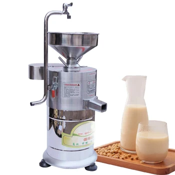 220 V Paslanmaz Çelik Yüksek Kaliteli Soya Fasulyesi süt makinesi değirmeni, Ticari Kullanım Soya fasulyesi Süt Değirmeni Cüruf Hamuru Ayırıcı Makinesi