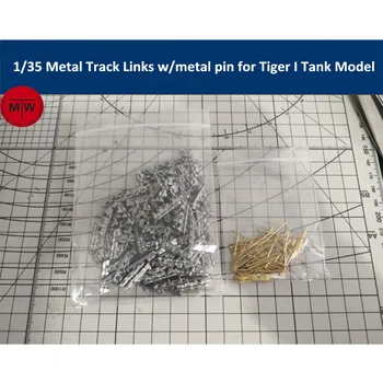 1/35 Ölçek Metal Parça Linkler için Alman Kaplan 1 w / metal pin Tankı Modeli Kiti