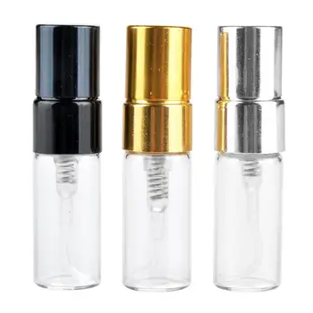 2 ml Parfüm Şişesi Mini Boş Sprey Şişesi Doldurulabilir Atomizer Cam Şişe LX5251
