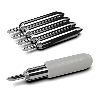 Crı-Cut Joy için 5 Adet Yedek Kesme Bıçağı, Vinil Kumaş Karbür Kesmek için Standart Bıçaklar